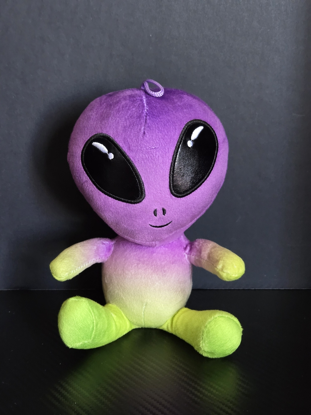 Alien Plush Toy Ombré Purple To Green